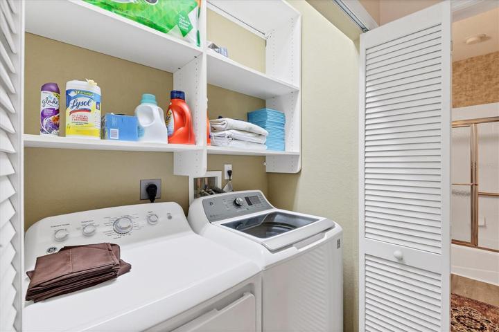 Laundry closet