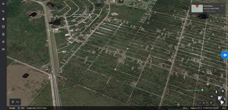 Aerial Map Locator See Red Rectangle bottom middle of the map for lot  location