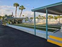 Shuffleboard outside