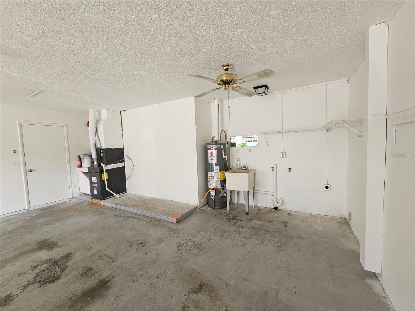 Washer/Dryer hookup with mudsink