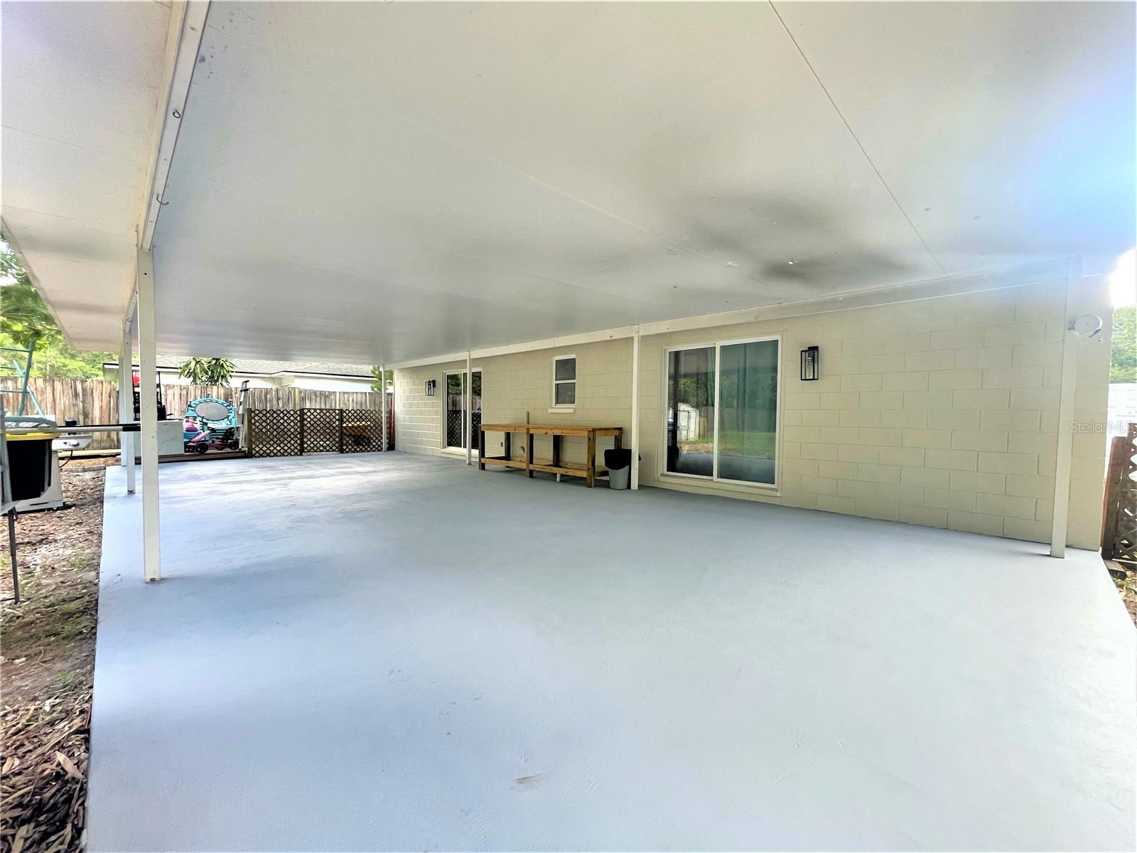 Rear Patio