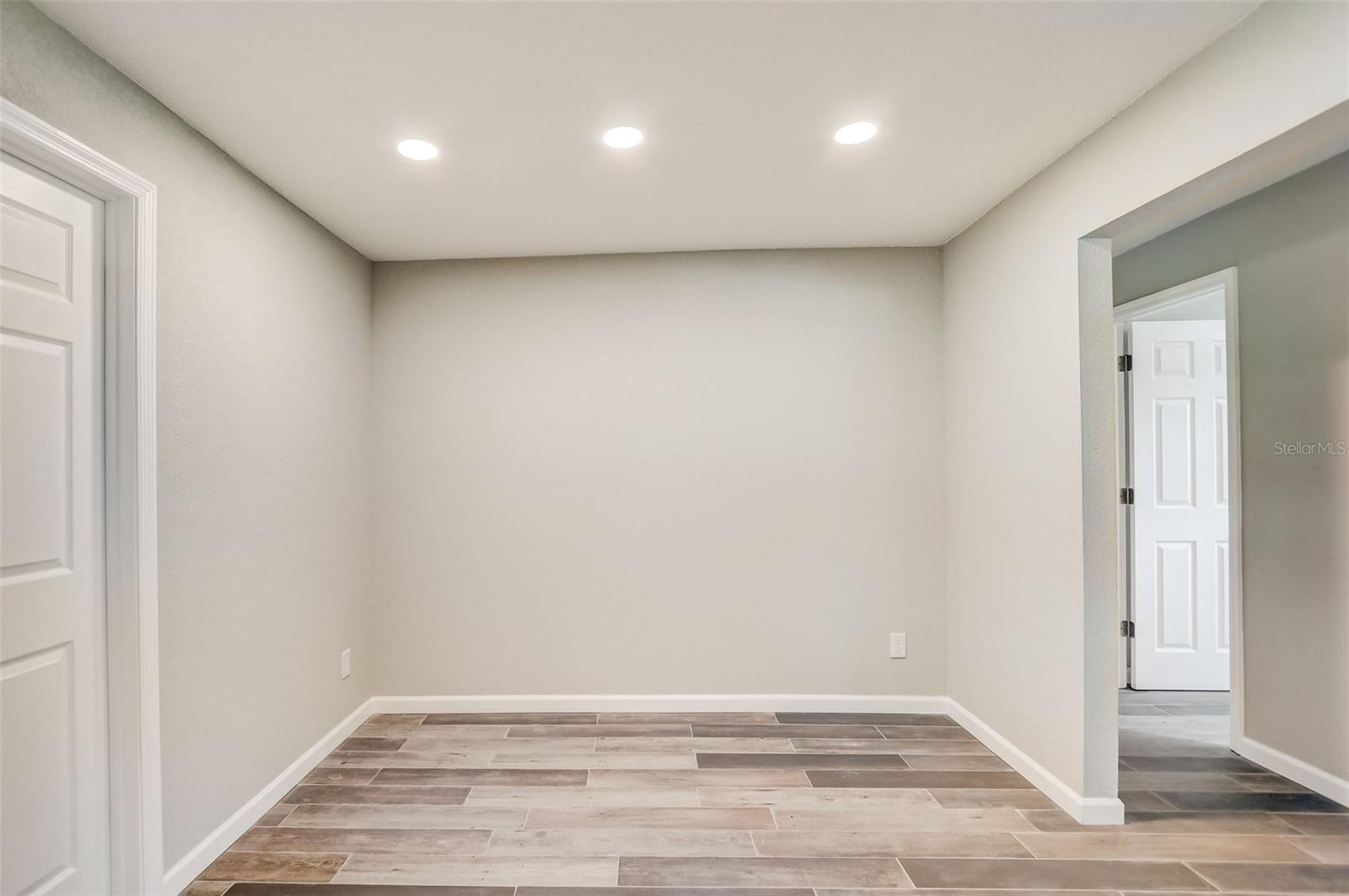 Kitchen- view to right heads towards hallway and bedrooms