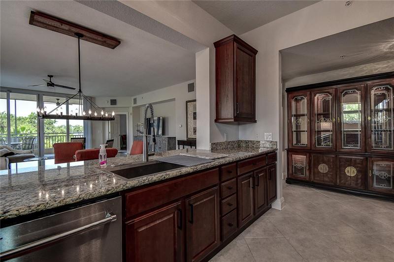 Kitchen with view to great room