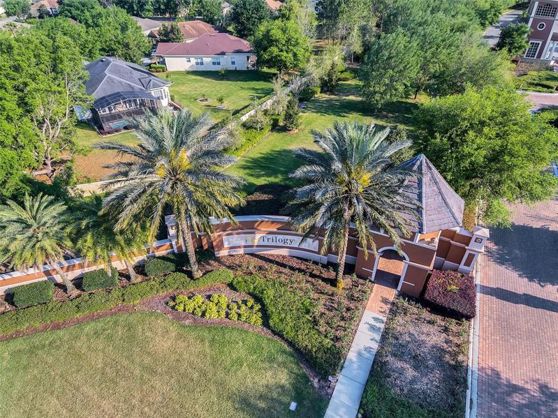 TRILOGY IS A GUARD GATED COMMUNITY