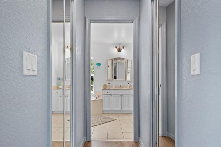 Duel Walk-in Closets, Master Bedroom