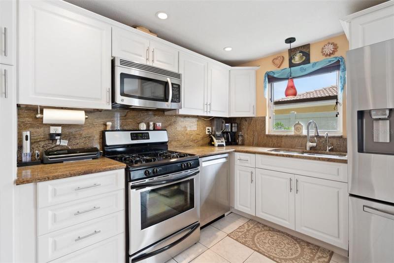 Plenty of cabinetry!