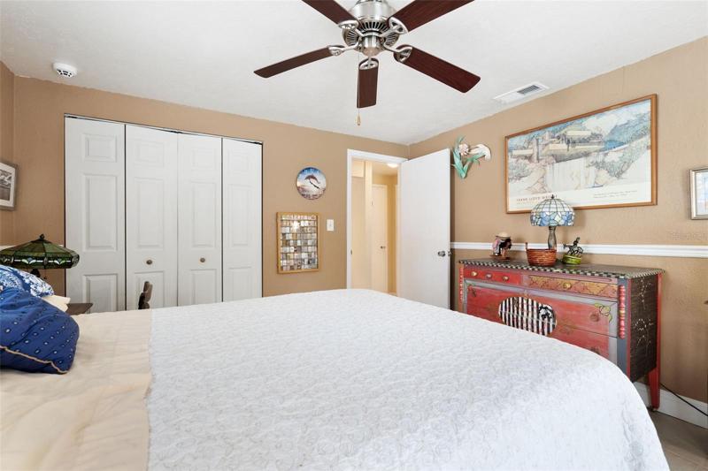 Large enough room for a king bed!