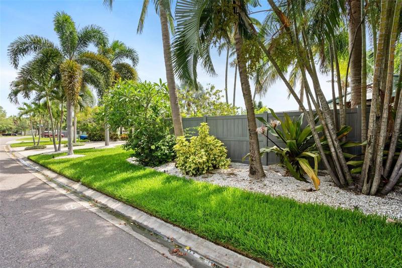 Immaculate landscaping