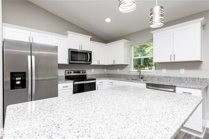 Granite Tops and Soft Close Cabinets