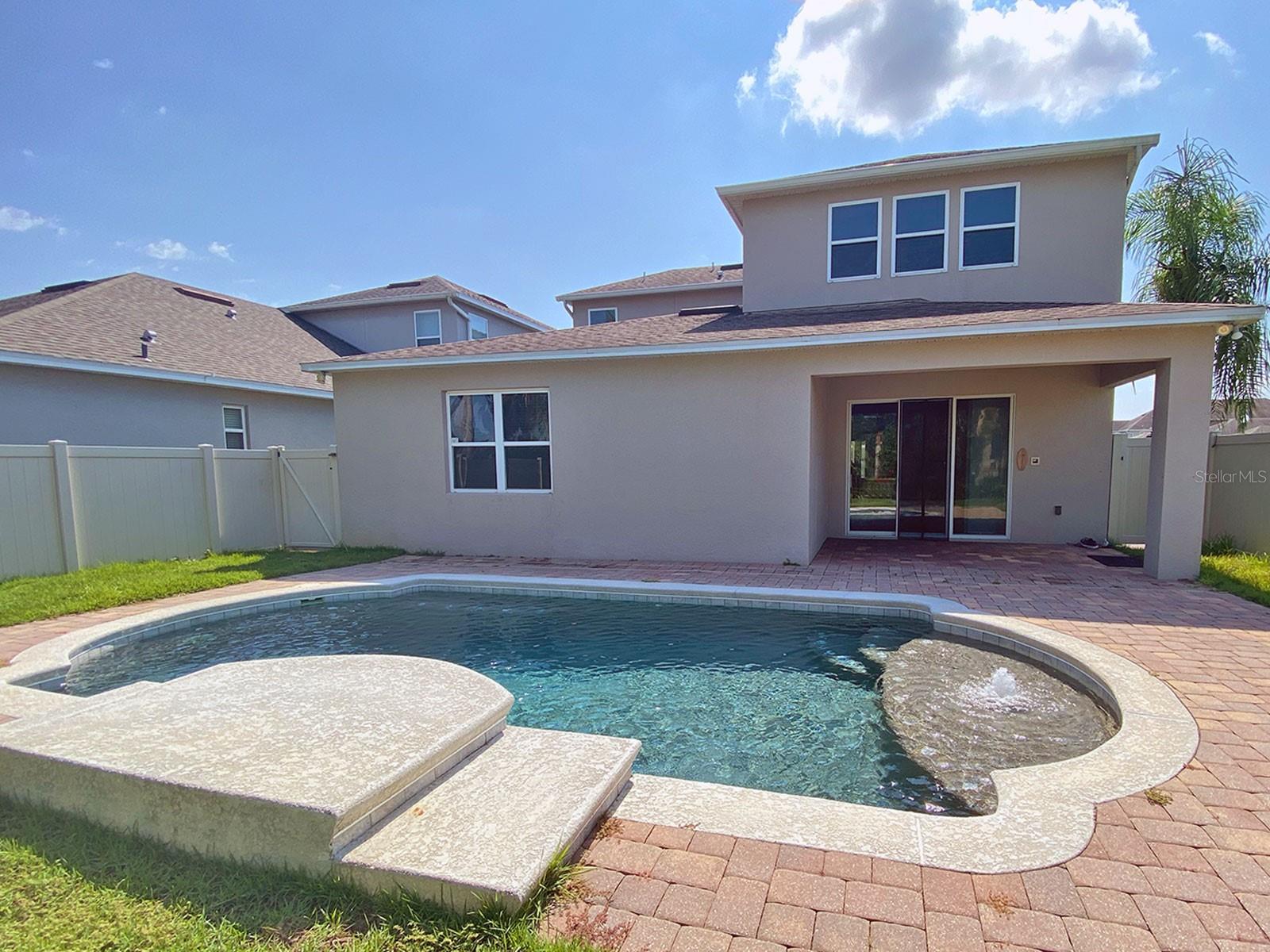 Rear View of Home