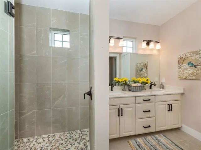 Typical Model Master Bathroom