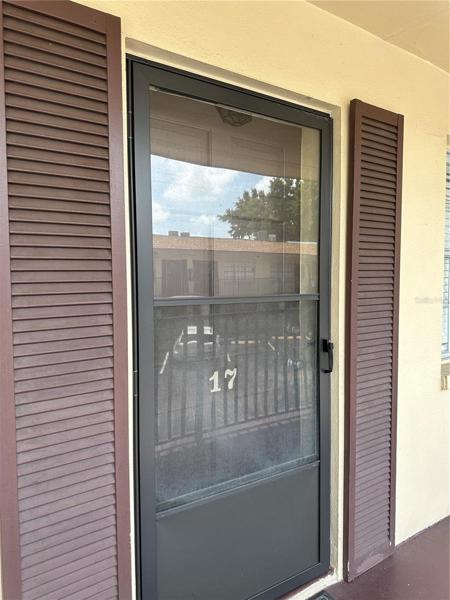 Front Entry #17 - Screened Front Door