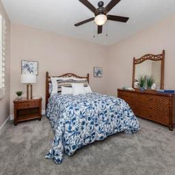 Typical Model Guest Bedroom