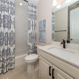 Typical Model Guest Bathroom