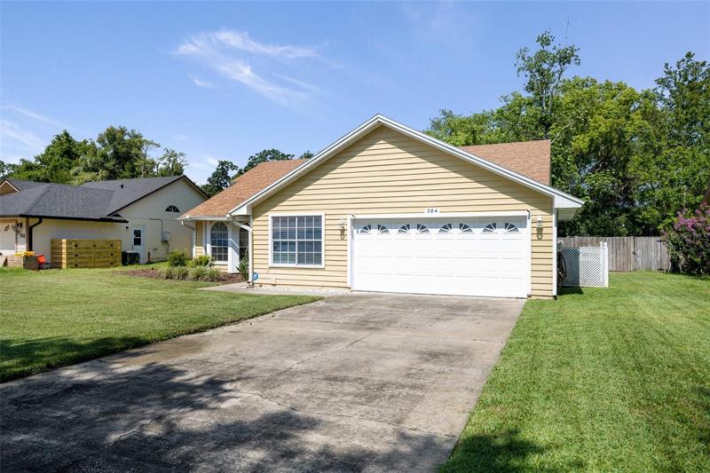 2 car garage