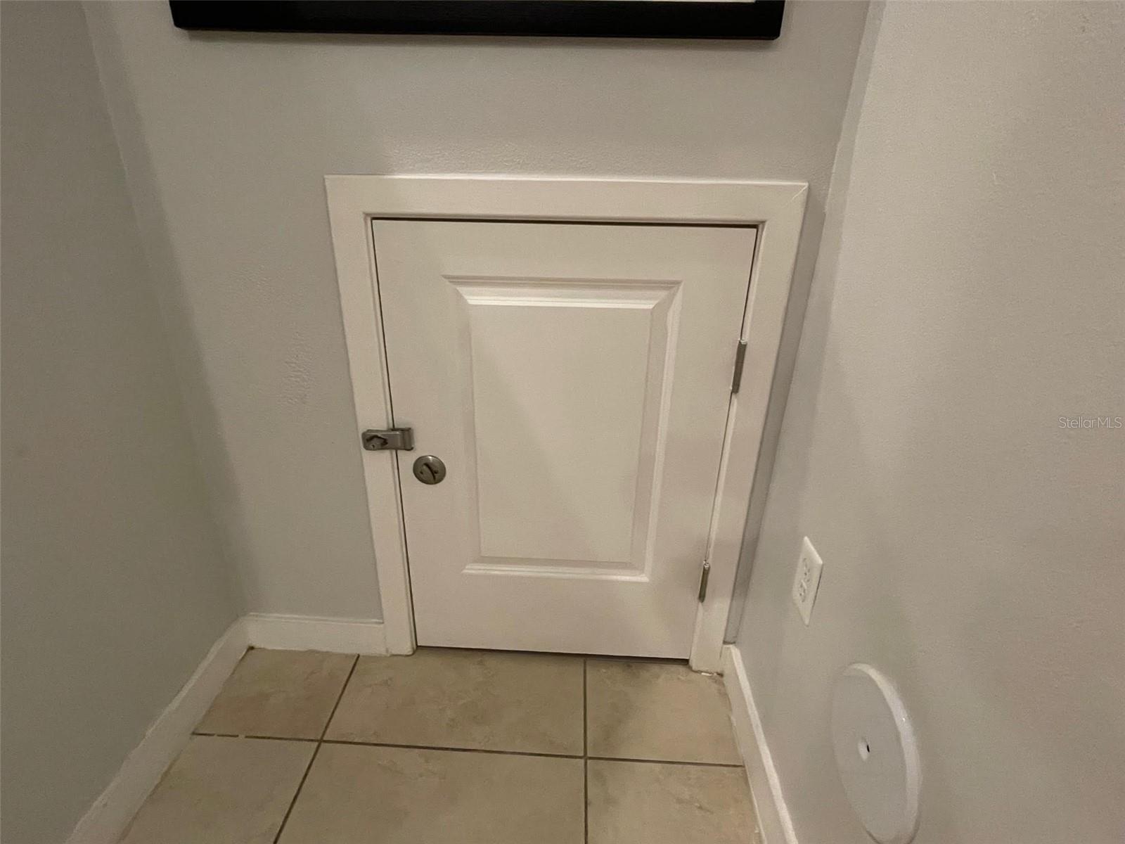 Extra Storage Room under the stairs