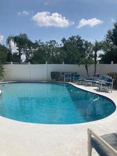 Pool resurfaced in July 2018. View from other side