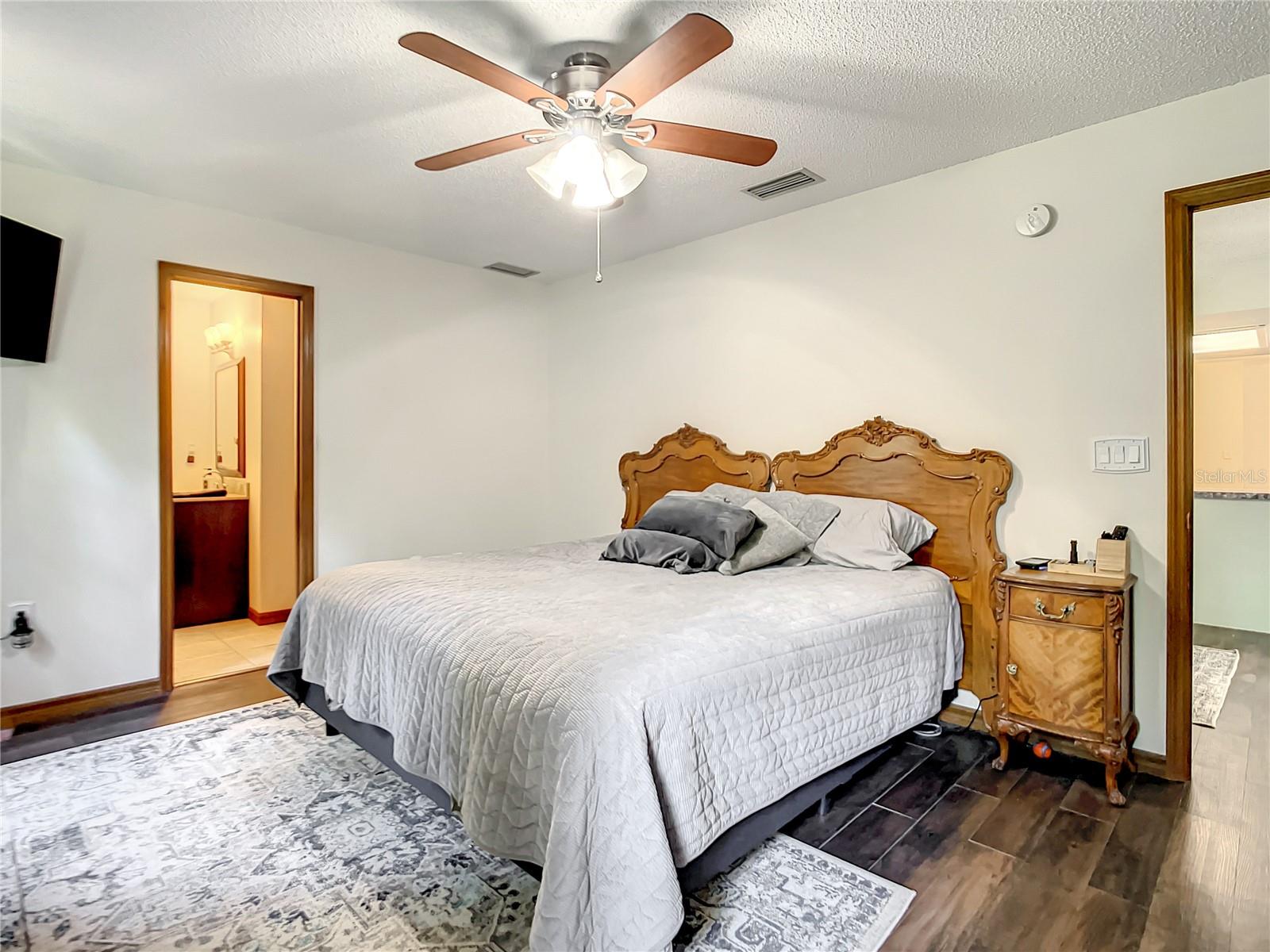 Master Bedroom with attached bathroom