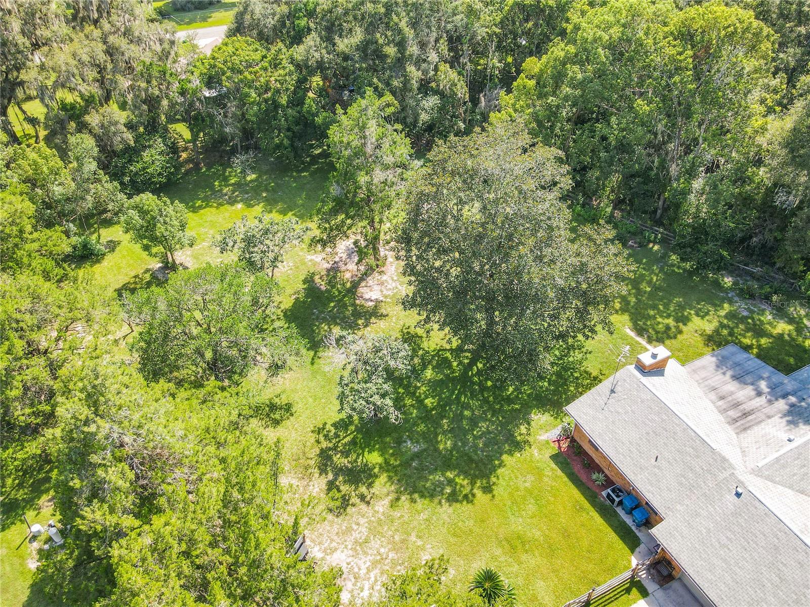 Another Aerial of backyard