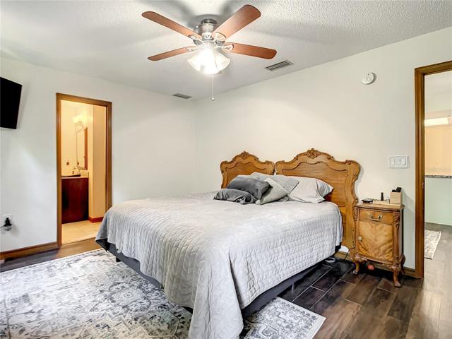 Master Bedroom with attached bathroom