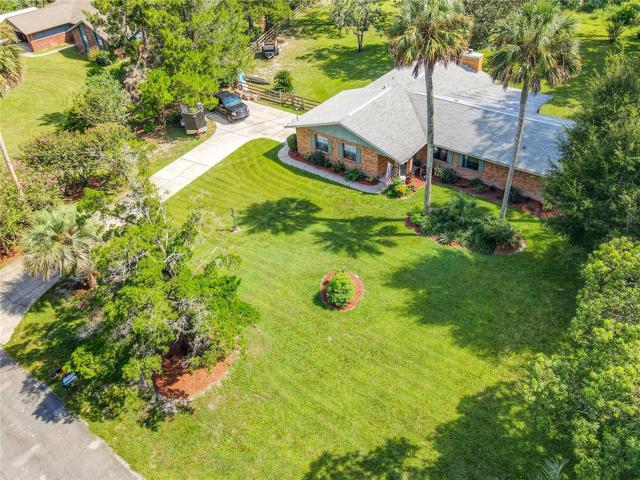 Aerial of Front Yard