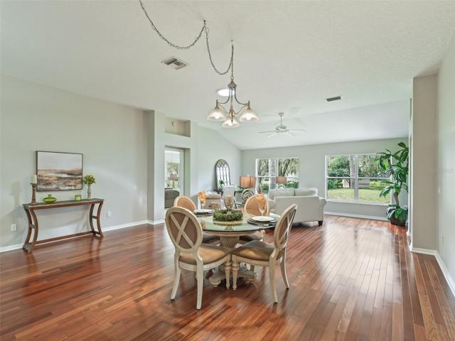 Open Dining-Living concept with