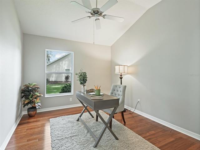 Perfect office or den or potential 3rd bedroom!