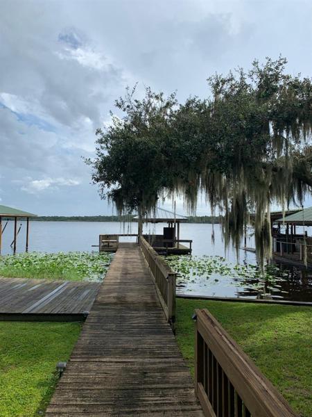Back of cottage to boat house