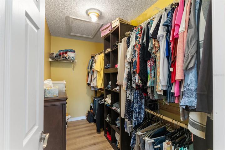 Master Walk-in Closet