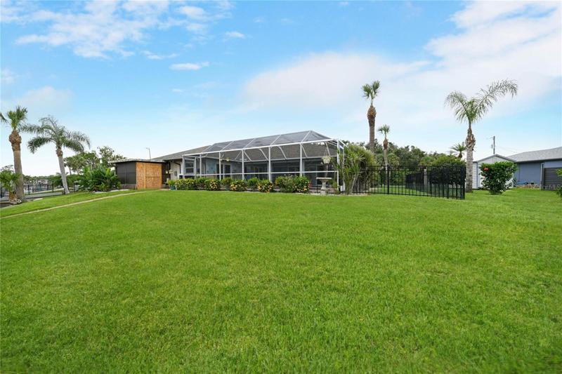 Backyard view