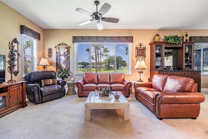 Gathering room with a Golf Course View!