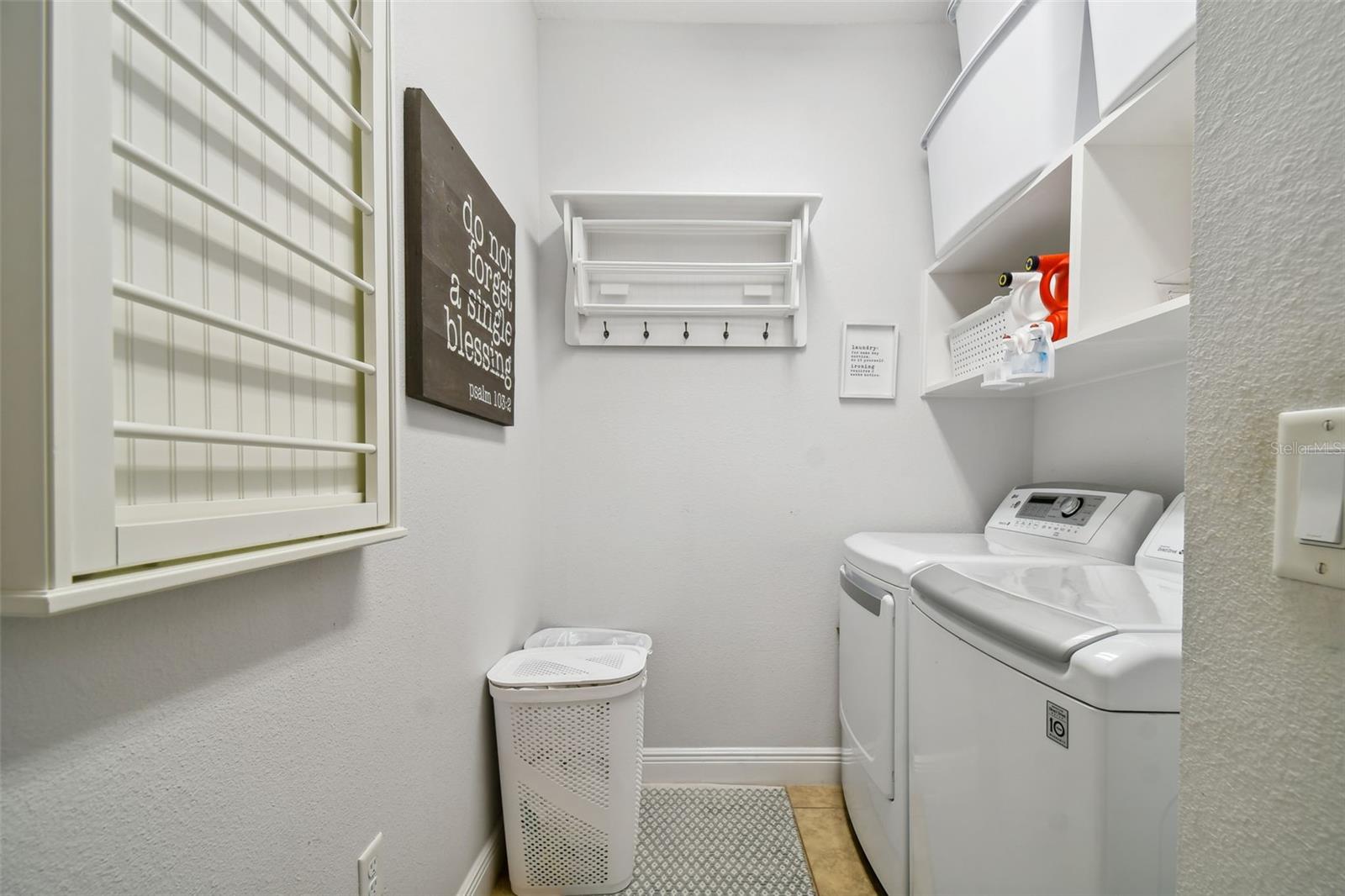 Upstairs Laundry