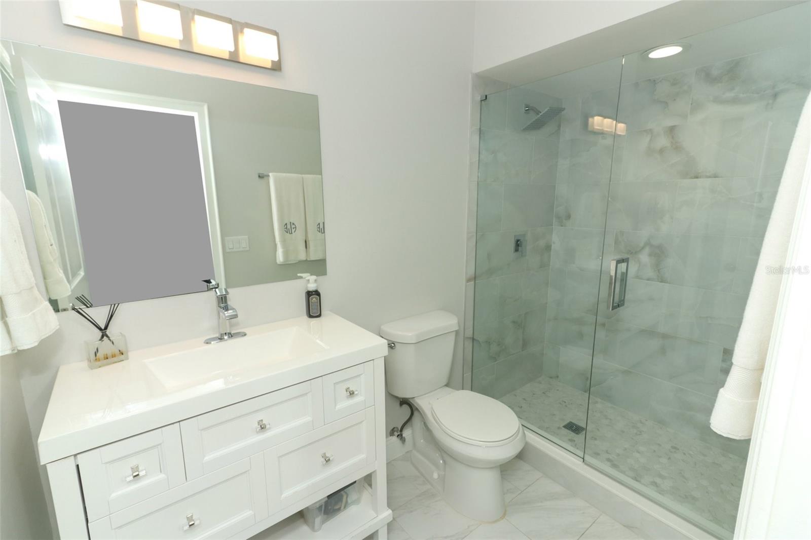 Main floor guest bathroom