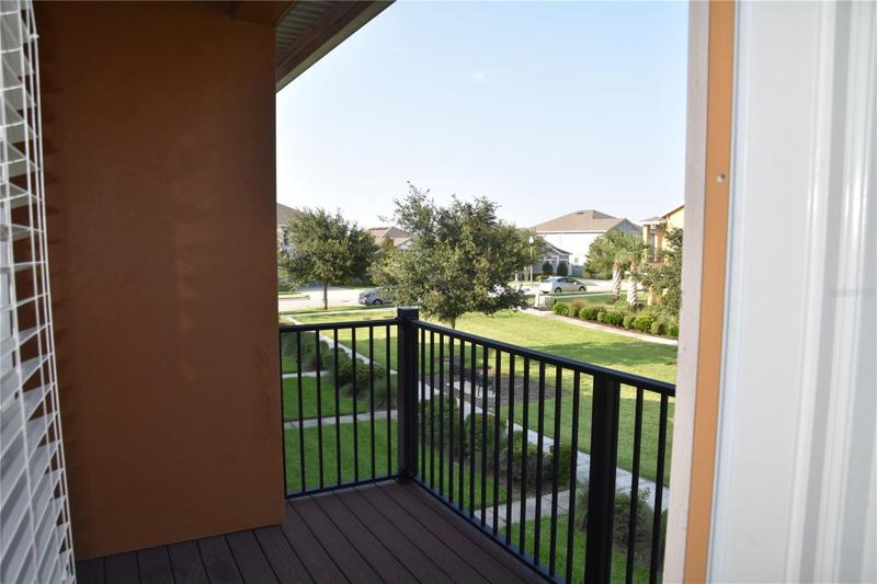 Entrance to  your private balcony!