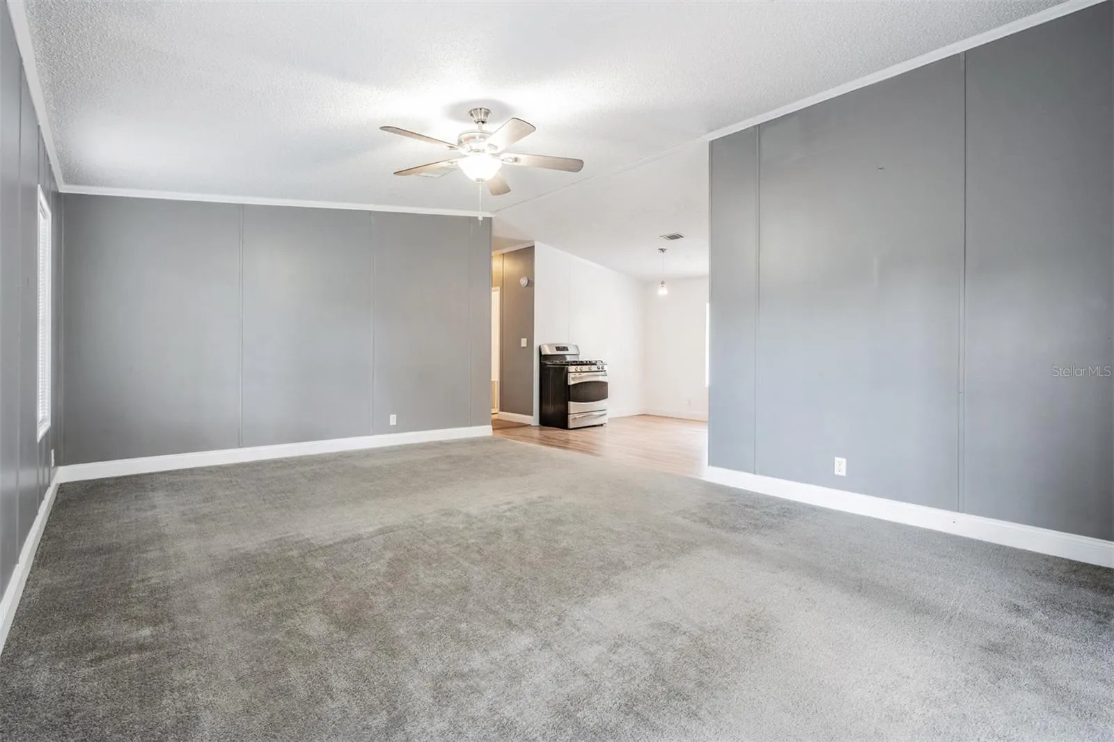 open to kitchen