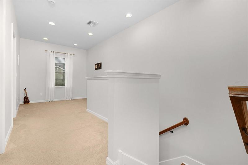 Upstairs LOFT area (optional 3rd bedroom)