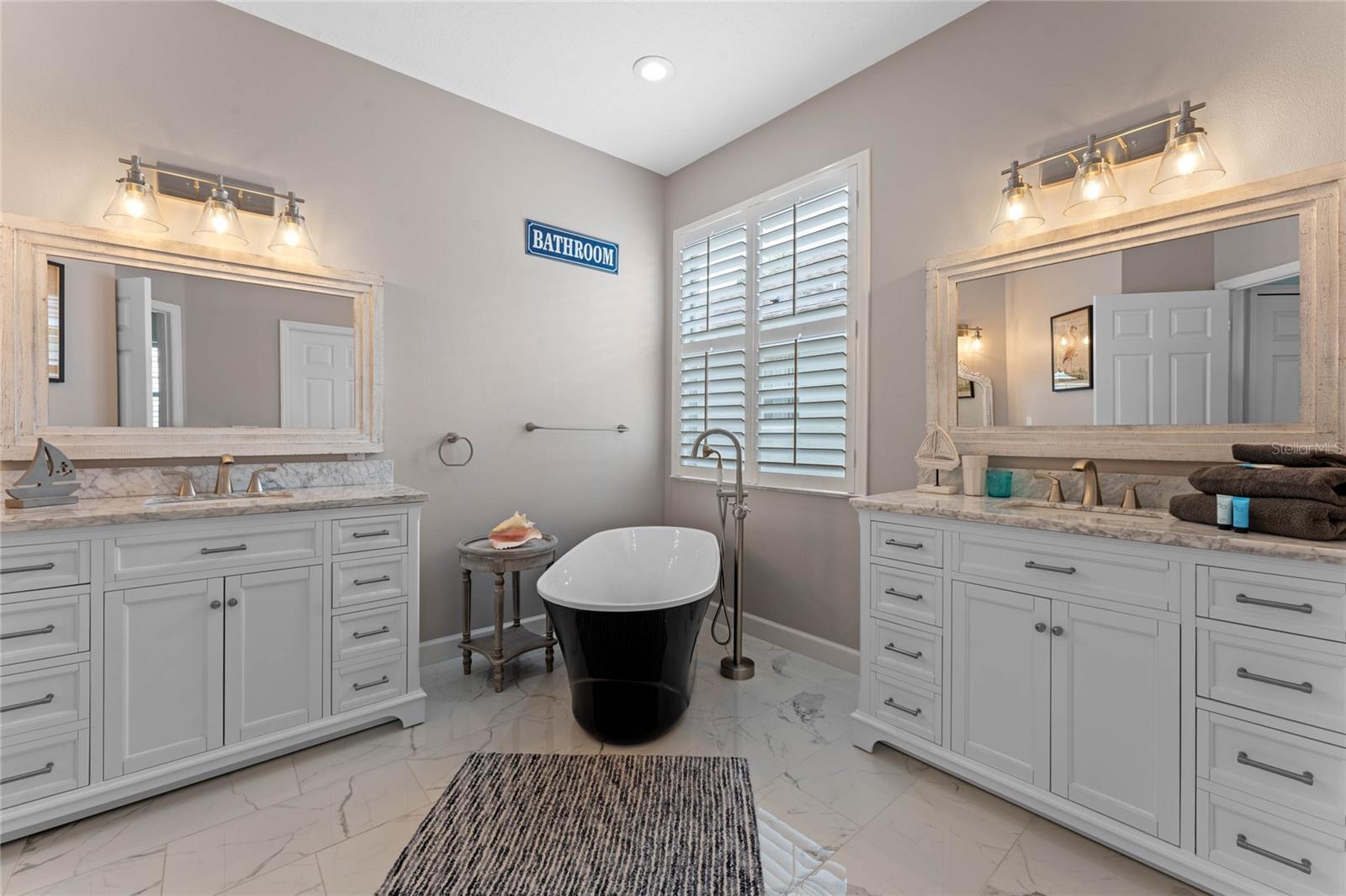Master bathroom