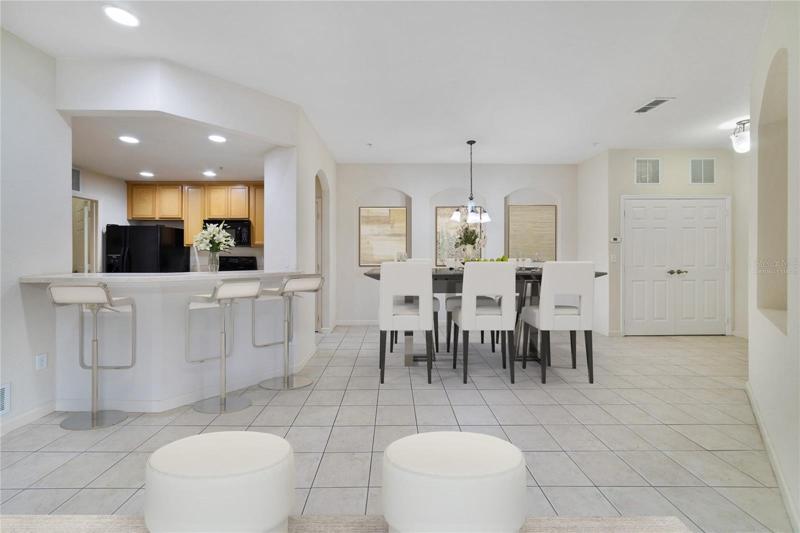 The living and dining areas are spacious with built-in nooks to display your favorite treasures and French door access to enjoy the outdoor space! Virtually Staged.