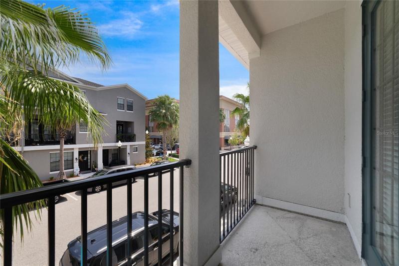Covered patio!