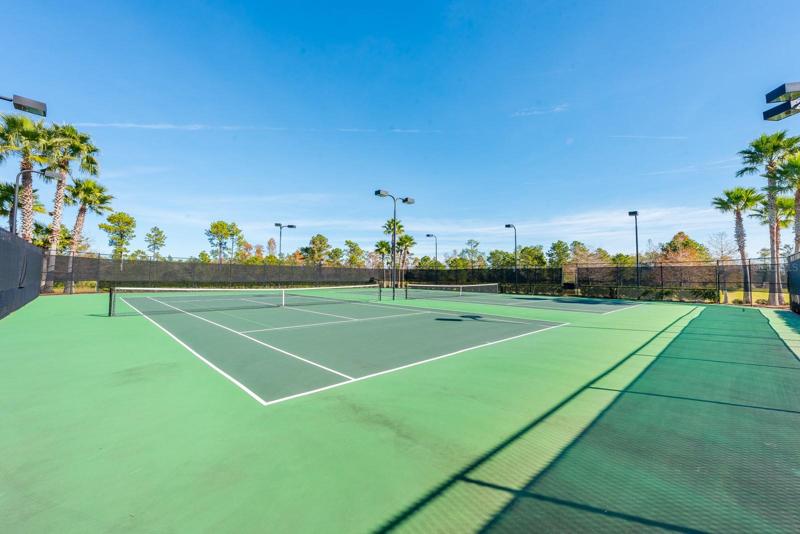 Tennis courts!