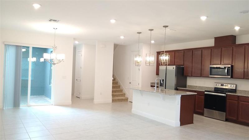 Kitchen and dining