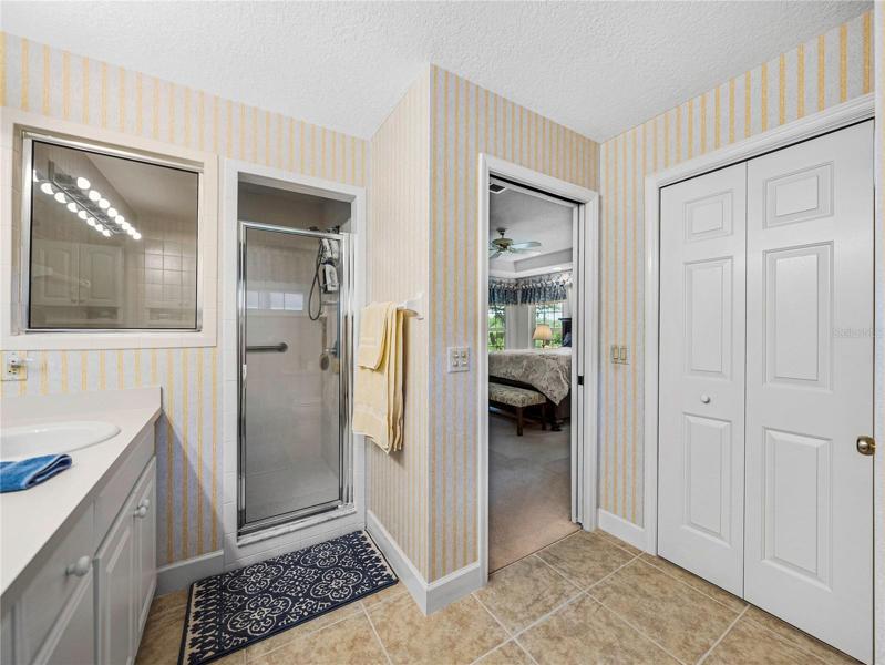 Master bath shower