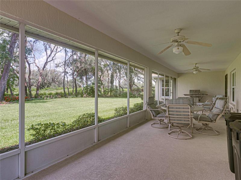 Screened porch