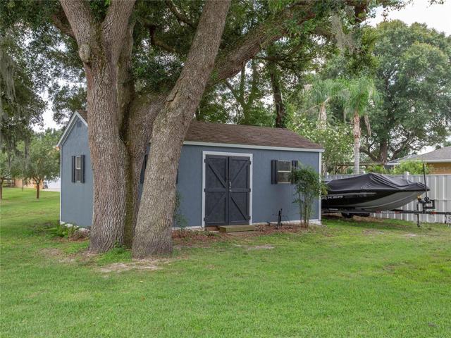 shop/shed with power