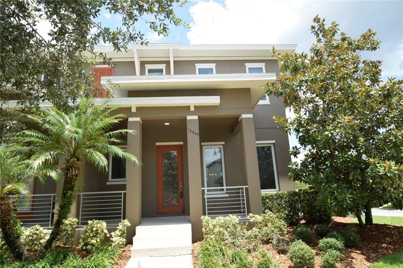 Front of Home, Non Thru Quiet Street.  All Outside Lawn & Shrubbery Maintained by HOA, Lock & Leave.