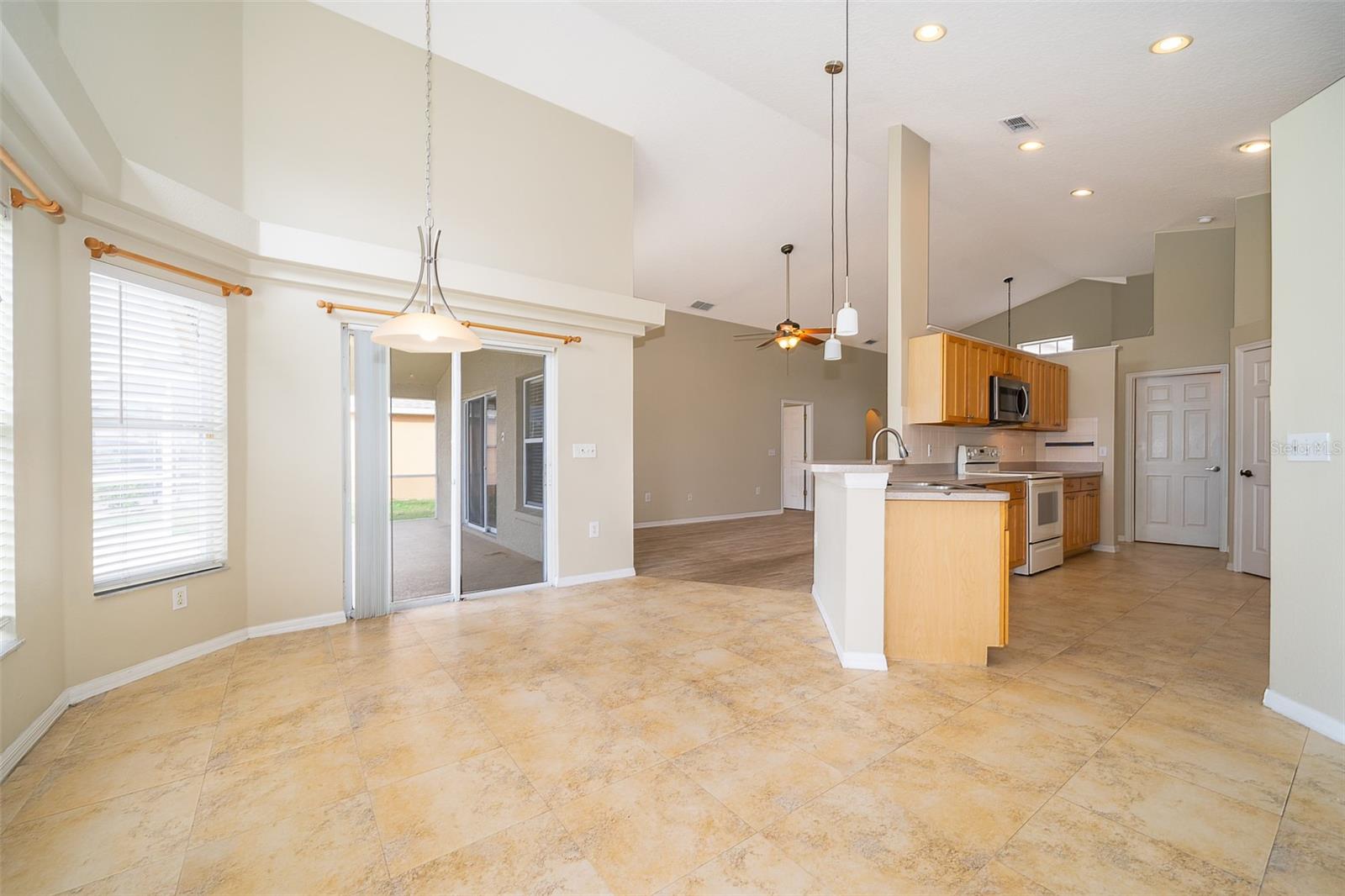 Looking at Breakfast Nook/Kitchen