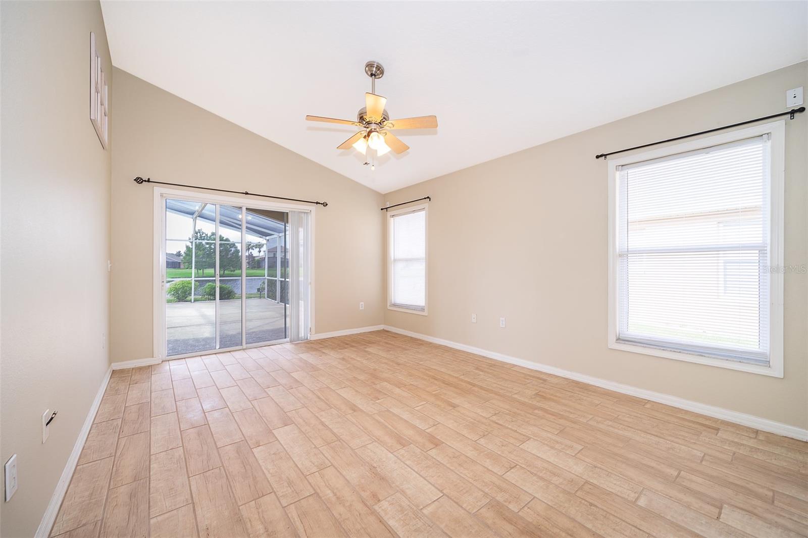 Master Bedroom Looking onto the Water
