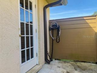 The door out to the front patio area.