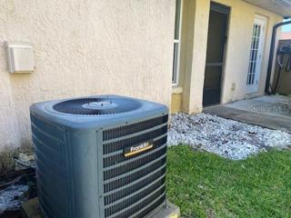 The AC unit.