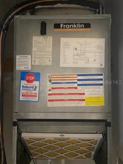 AC Unit in the front hallway.